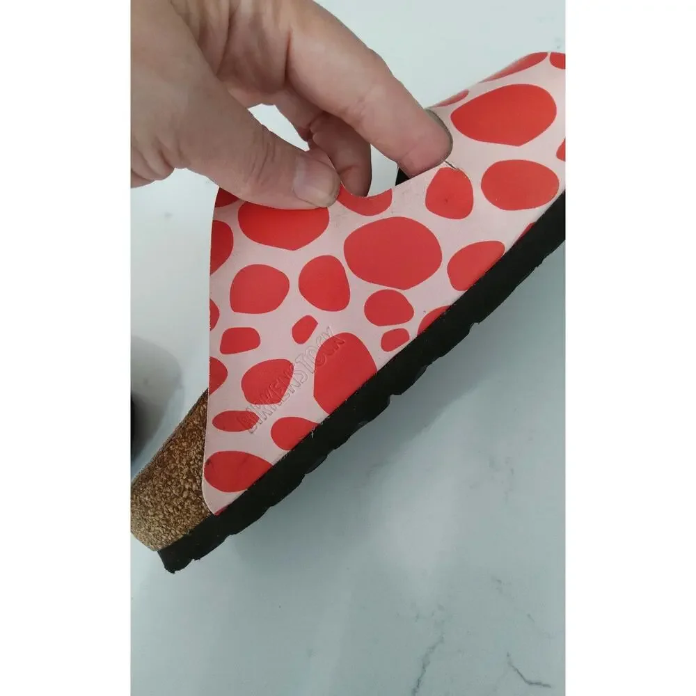 Rare limited edition Birkenstock sandal polkaDot W 36 boho artsy festival - Picture 4 of 8